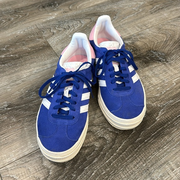 Women’s adidas gazelle bold size 6 - Picture 2 of 7